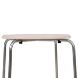 Petit Rond Stool: Upholstered