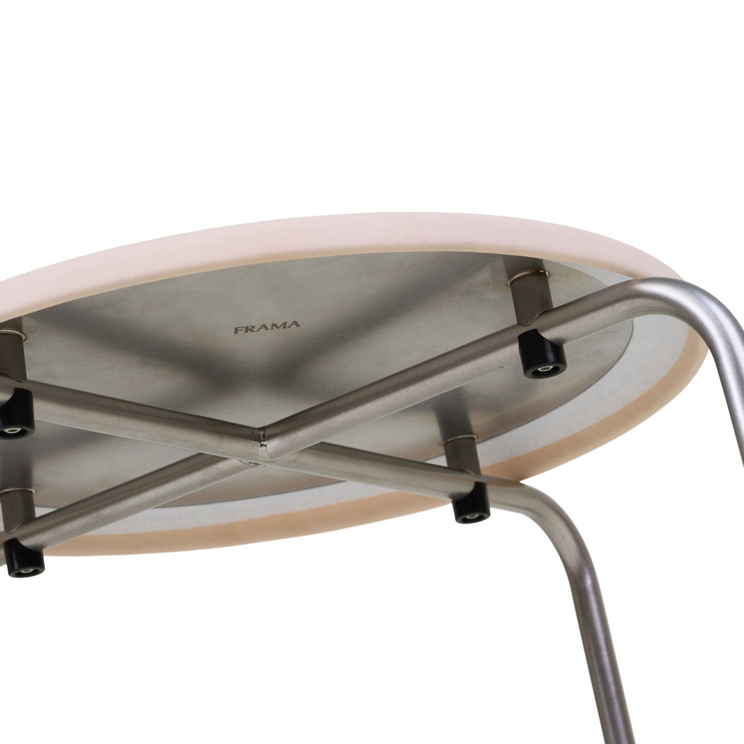 Petit Rond Stool: Upholstered