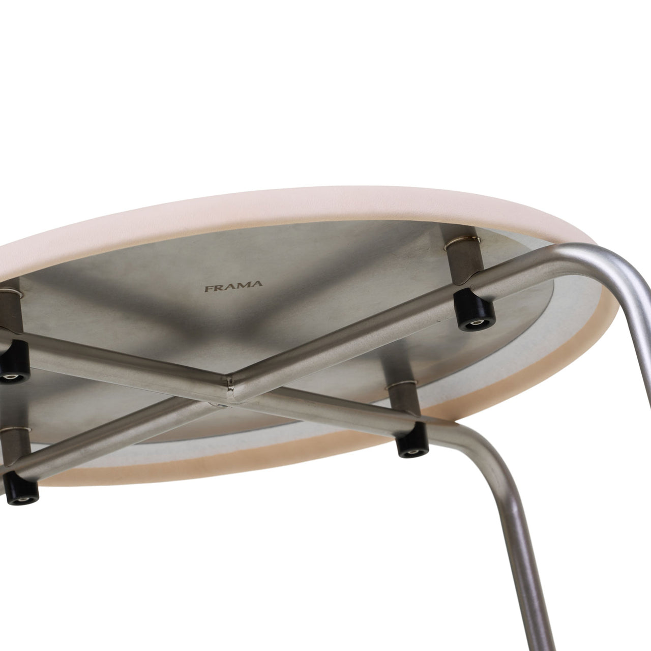 Petit Rond Stool: Upholstered