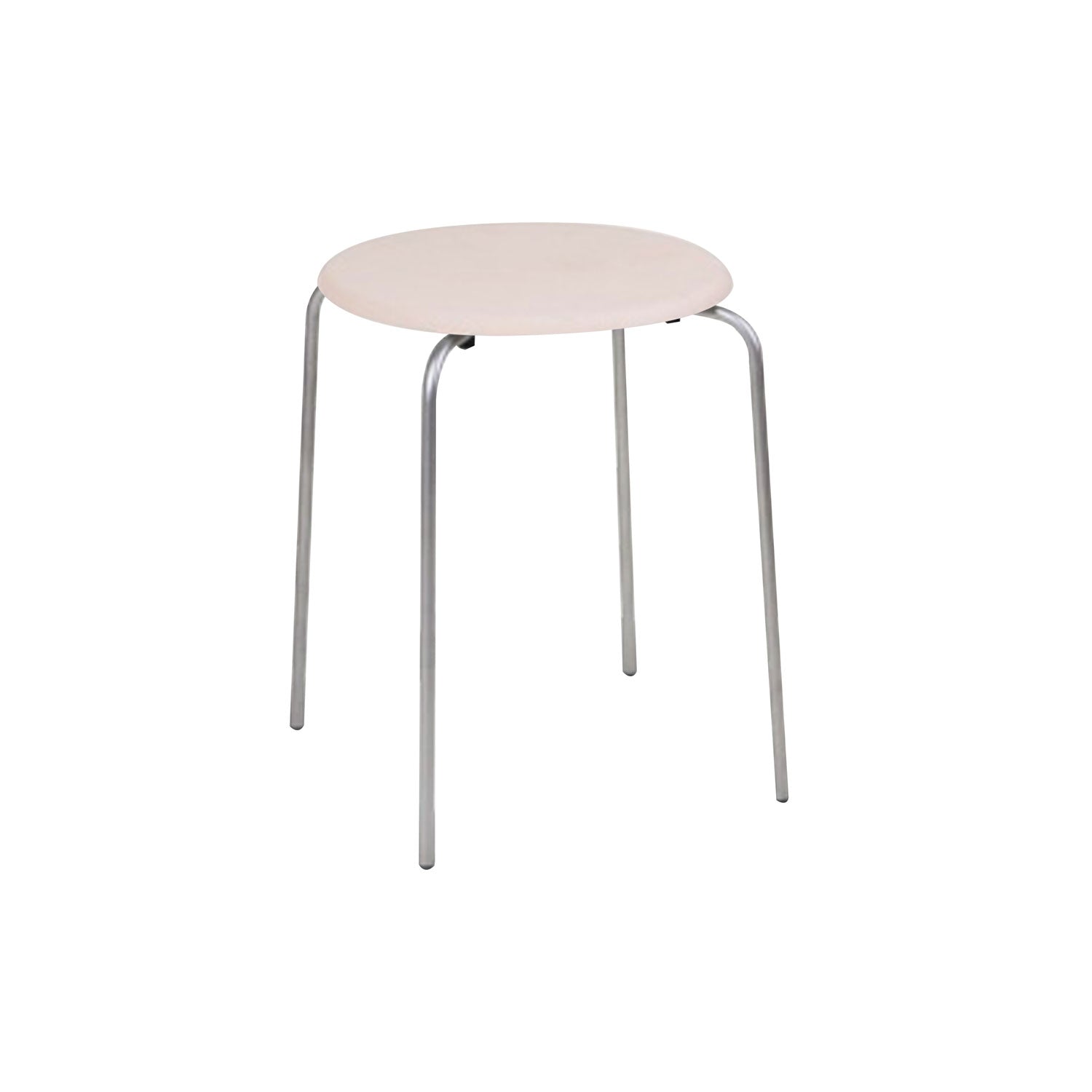 Petit Rond Stool: Upholstered