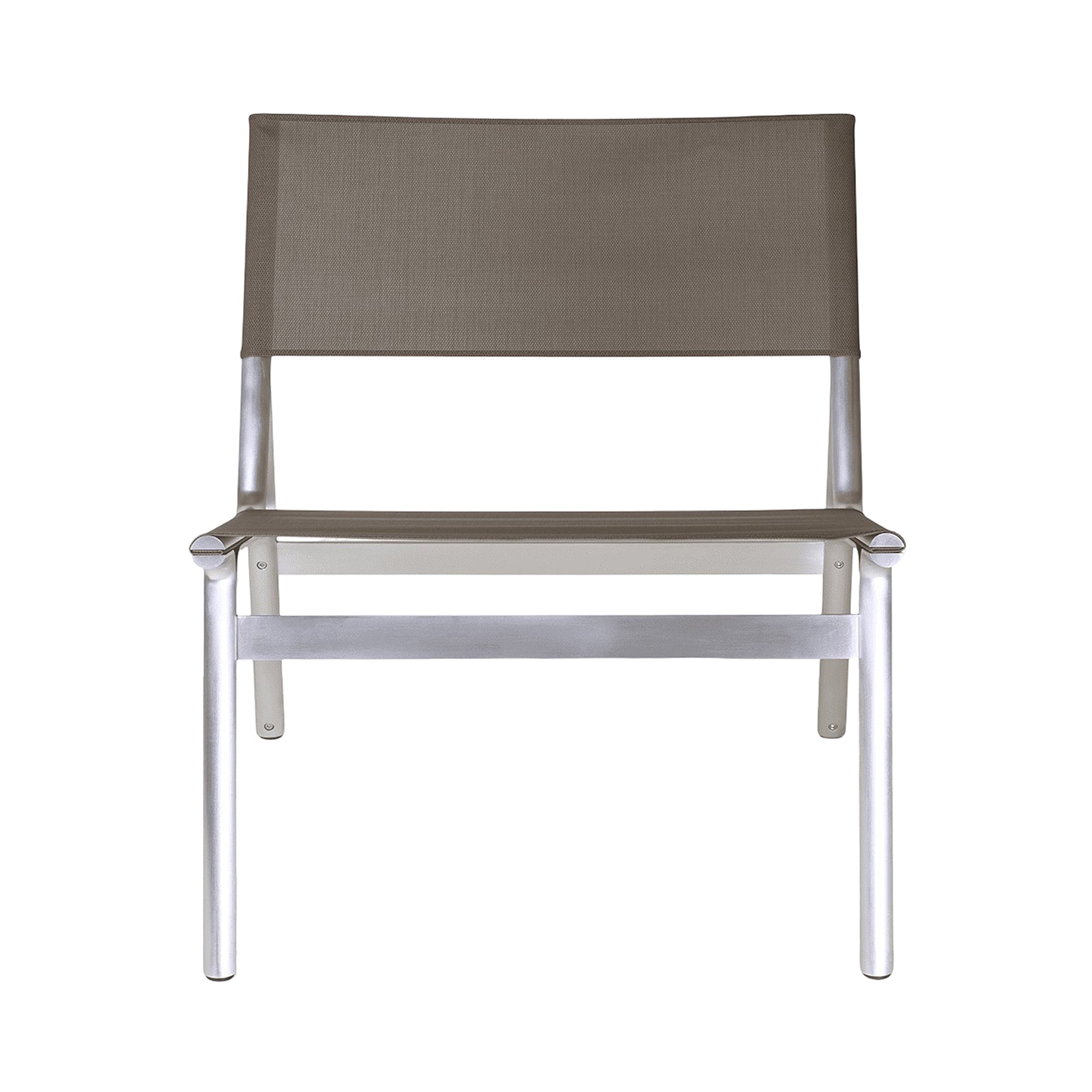 Union Easy Chair: Taupe Mesh