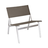 Union Easy Chair: Taupe Mesh