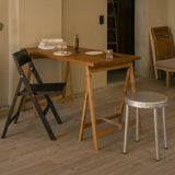 Folding Flat Trestle Table