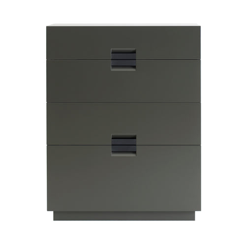 Frame Drawer High: Green Khaki + Black