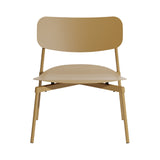 Fromme Outdoor Stacking Lounge Chair: Gold