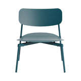 Fromme Outdoor Stacking Lounge Chair: Ocean Blue