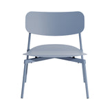 Fromme Outdoor Stacking Lounge Chair: Pigeon Blue