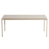 Fromme Dining Table: Rectangle + Dune