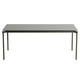 Fromme Outdoor Dining Table: Glass Green