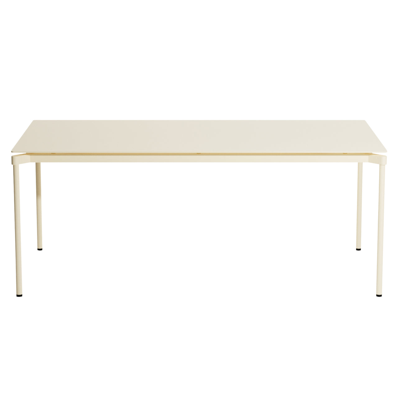 Fromme Dining Table: Rectangle + Ivory