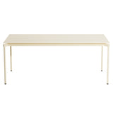 Fromme Dining Table: Rectangle + Ivory