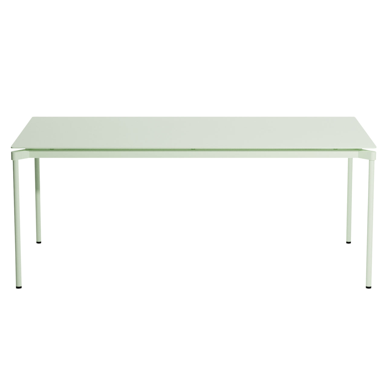 Fromme Outdoor Dining Table: Pastel Green