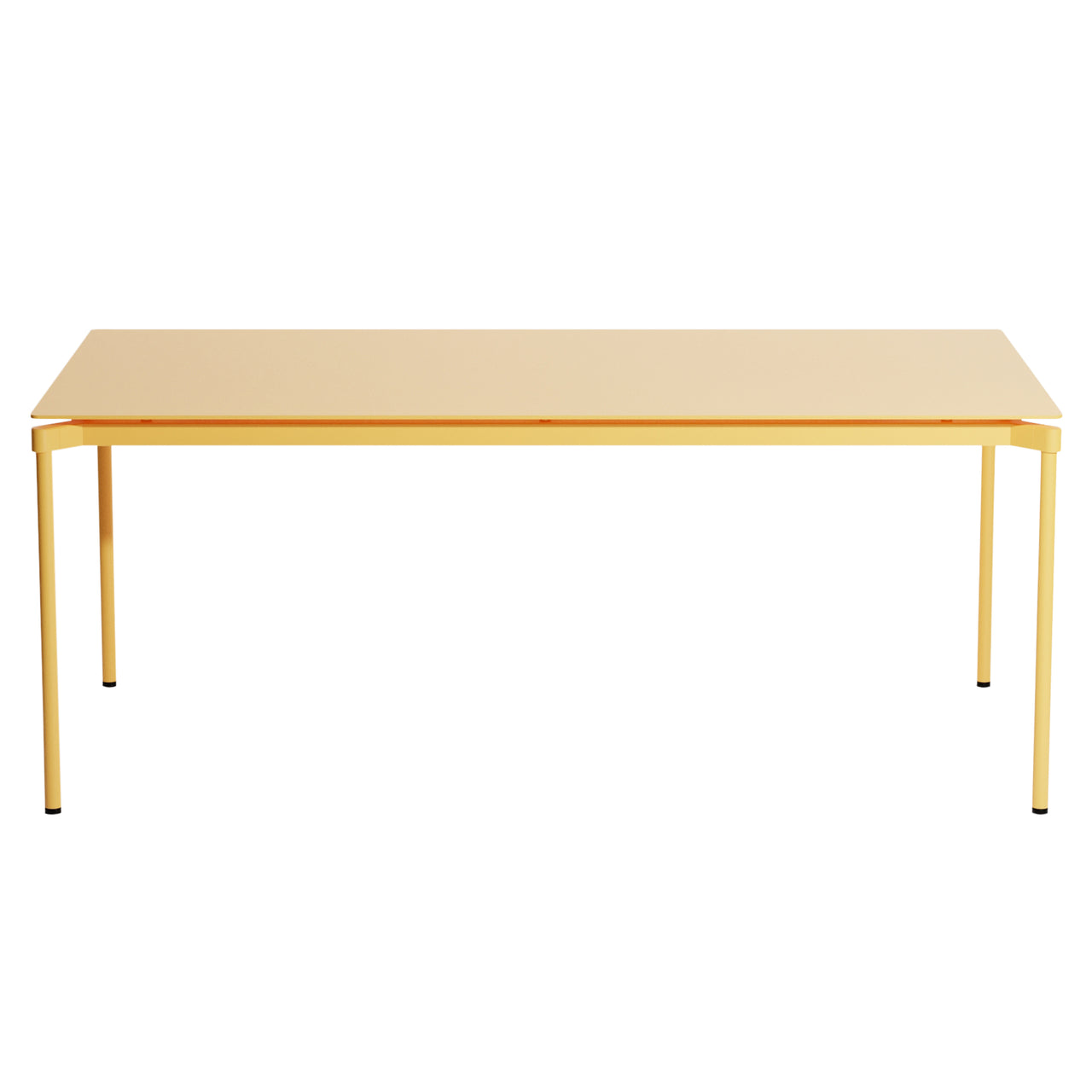 Fromme Dining Table: Rectangle + Saffron