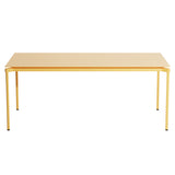 Fromme Dining Table: Rectangle + Saffron
