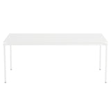 Fromme Dining Table: Rectangle + White
