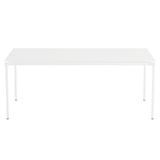 Fromme Outdoor Dining Table: White