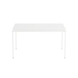 Fromme Dining Table: Square + White
