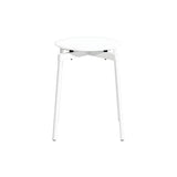 Fromme Stacking Stool: Set of 2 + White