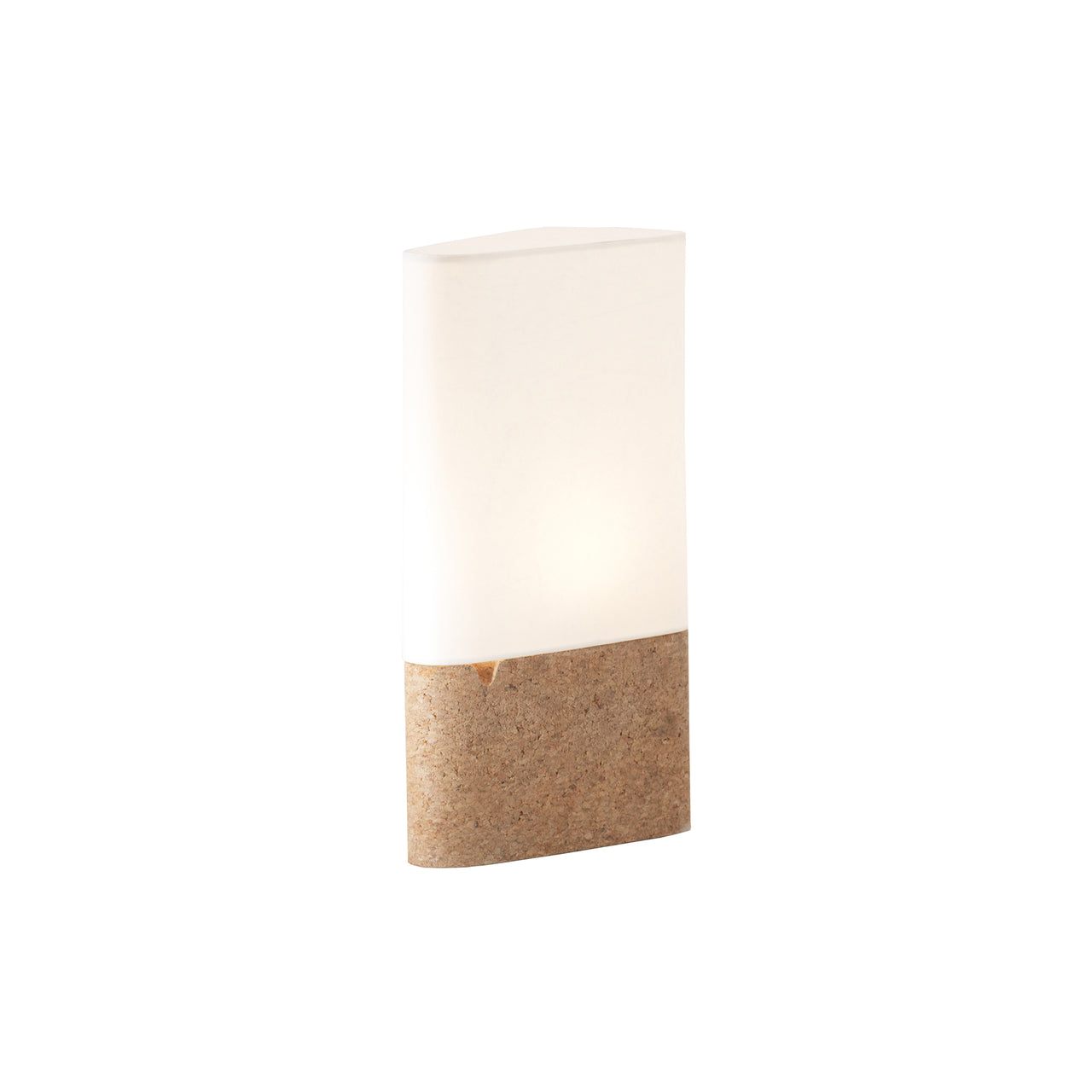 Fulcrum Lamp: Cork