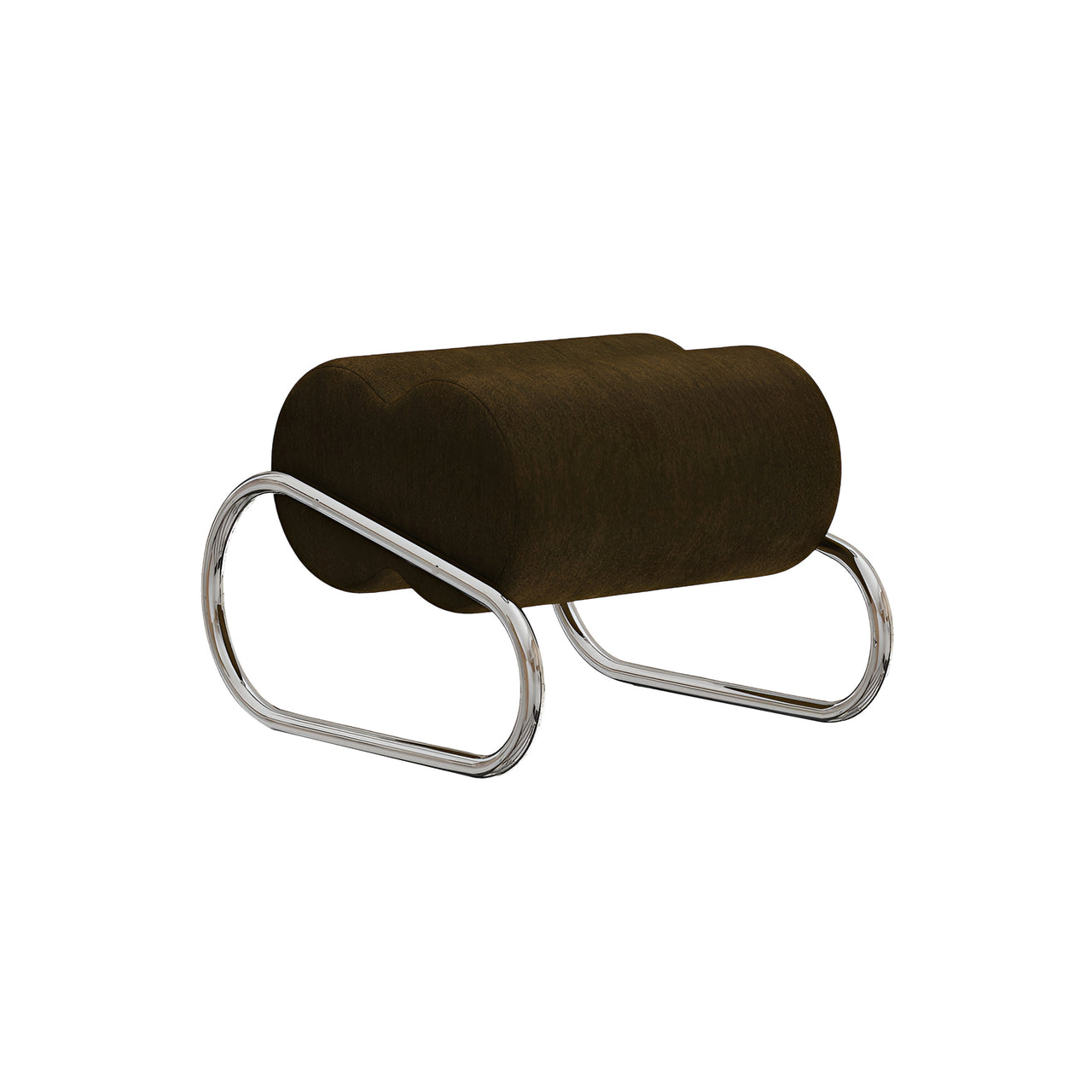 Fave Footstool: Chrome Steel