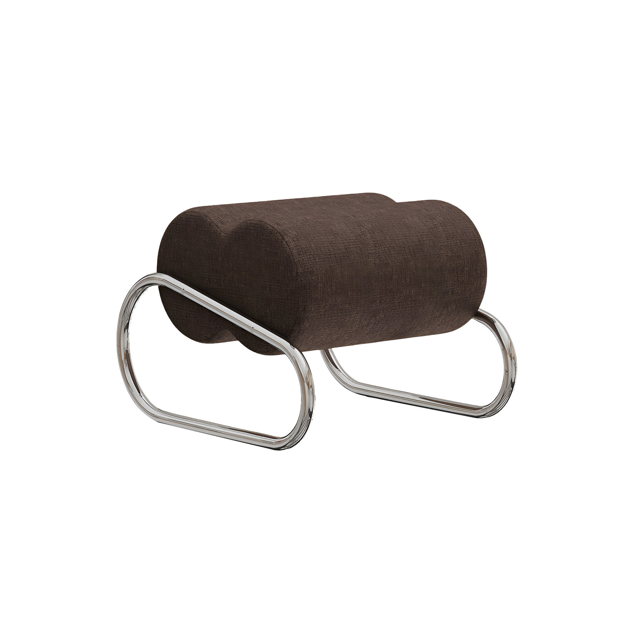 Fave Footstool: Chrome Steel