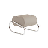 Fave Footstool: Chrome Steel