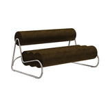 Fave Sofa: 2 Seater + Chrome Steel