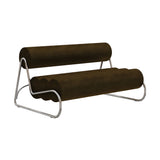 Fave Sofa: 2 Seater + Chrome Steel