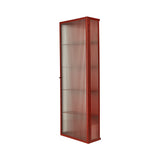 Haze Wall Cabinet: Oxide Red