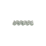 Mist Soap Dish: Emerald Off-White