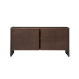Parcel Hallway Cabinet: Low + Dark Stained Oak