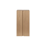 Parcel Pedestal: Low + Natural Oak