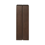 Parcel Pedestal: High + Dark Stained Oak