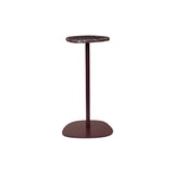 Plyo Accent Table: Dark Grape