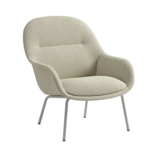 Fiber Lounge Armchair Tube: Grey