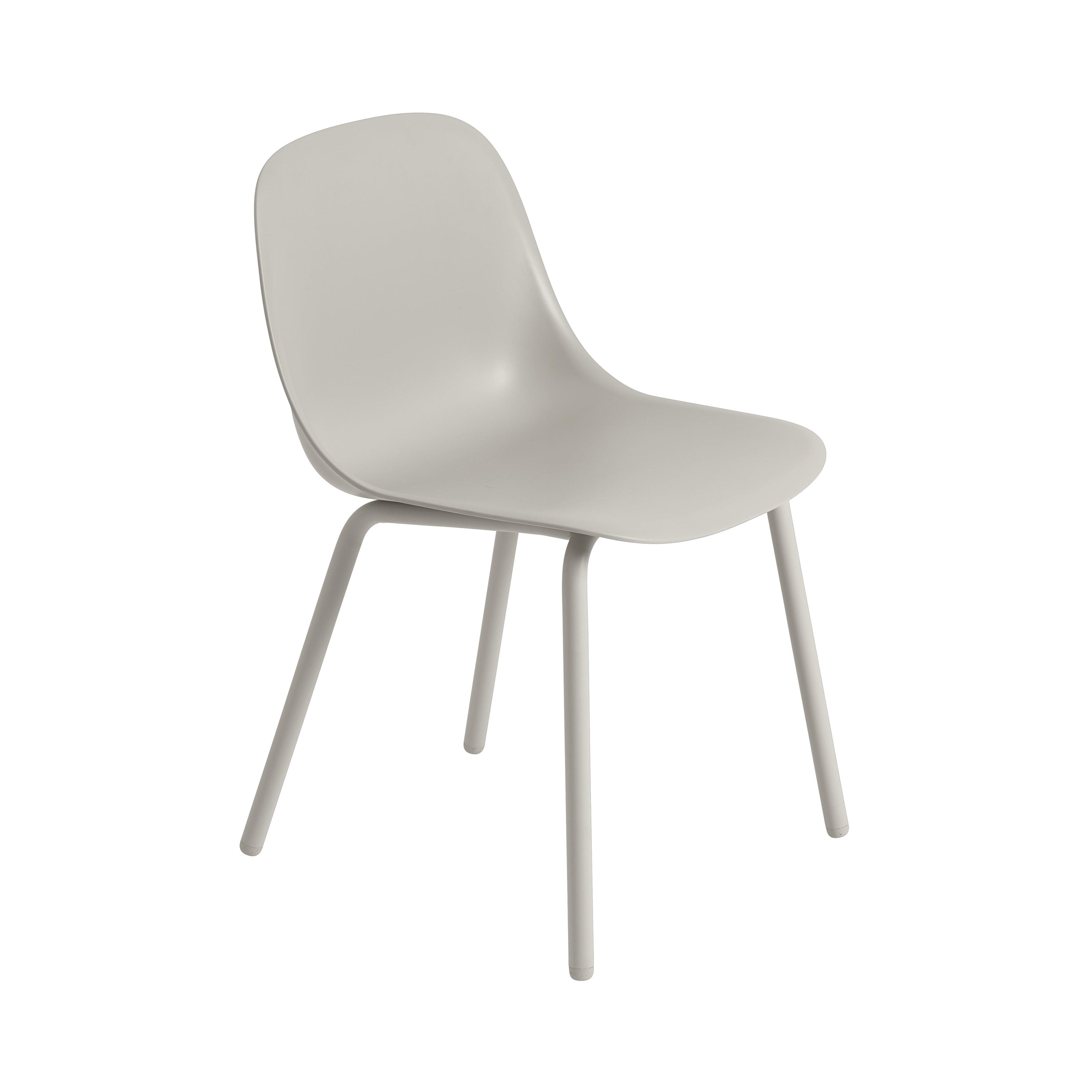 Fiber Outdoor Side Chair: Quick Ship + Grey