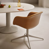 Fiber Soft Armchair: Swivel Base - Quick Ship
