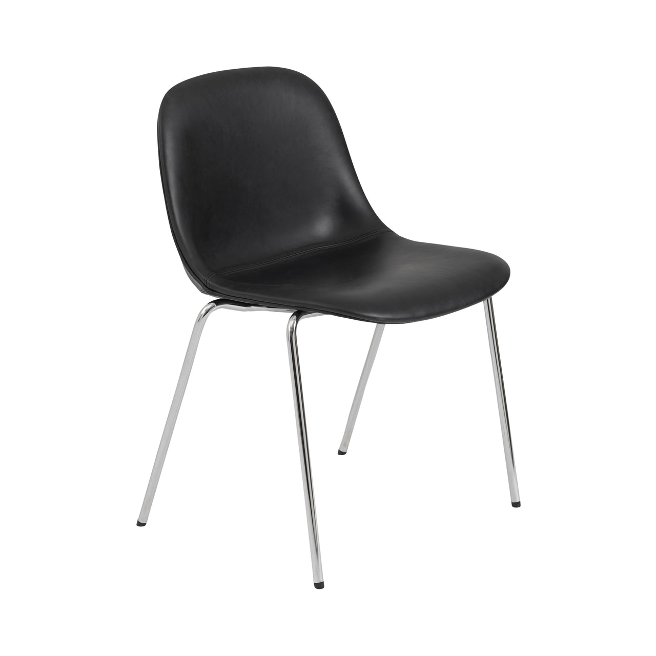 Fiber Side Chair: A-Base + Upholstered