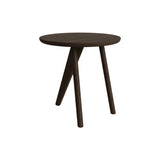 Fin Side Table: Dark Smoked Oak
