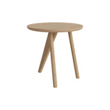 Fin Side Table: Natural Oak