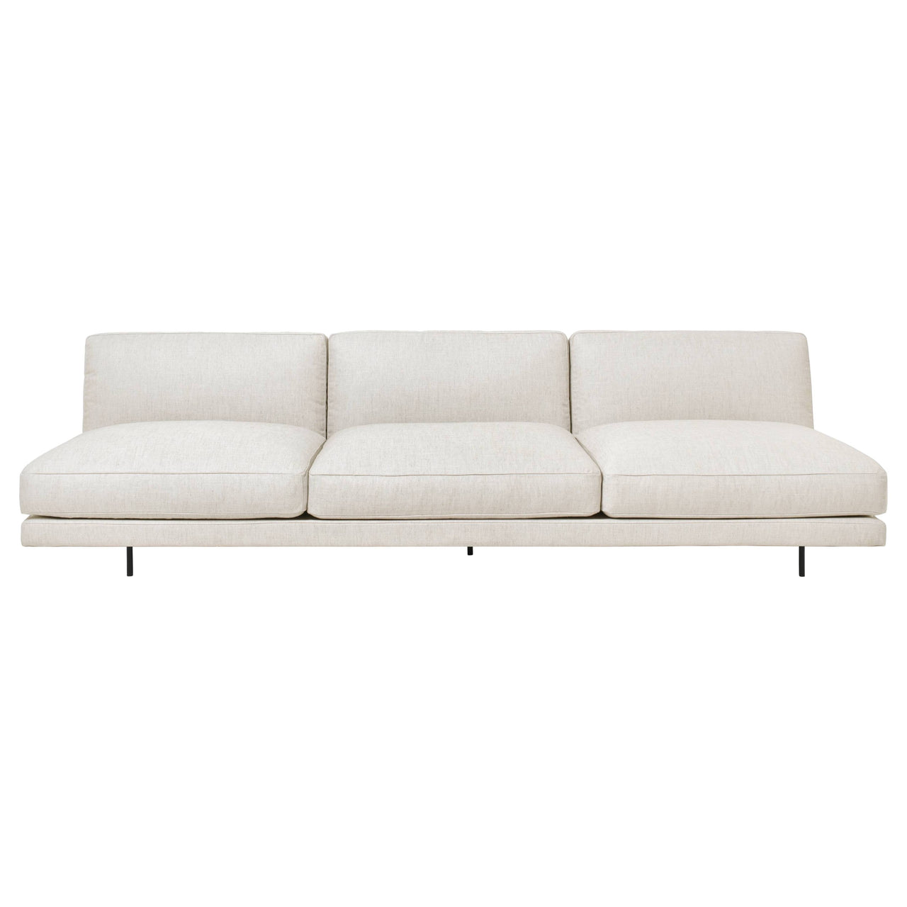 Flaneur 3 Seater Module: Black Matt