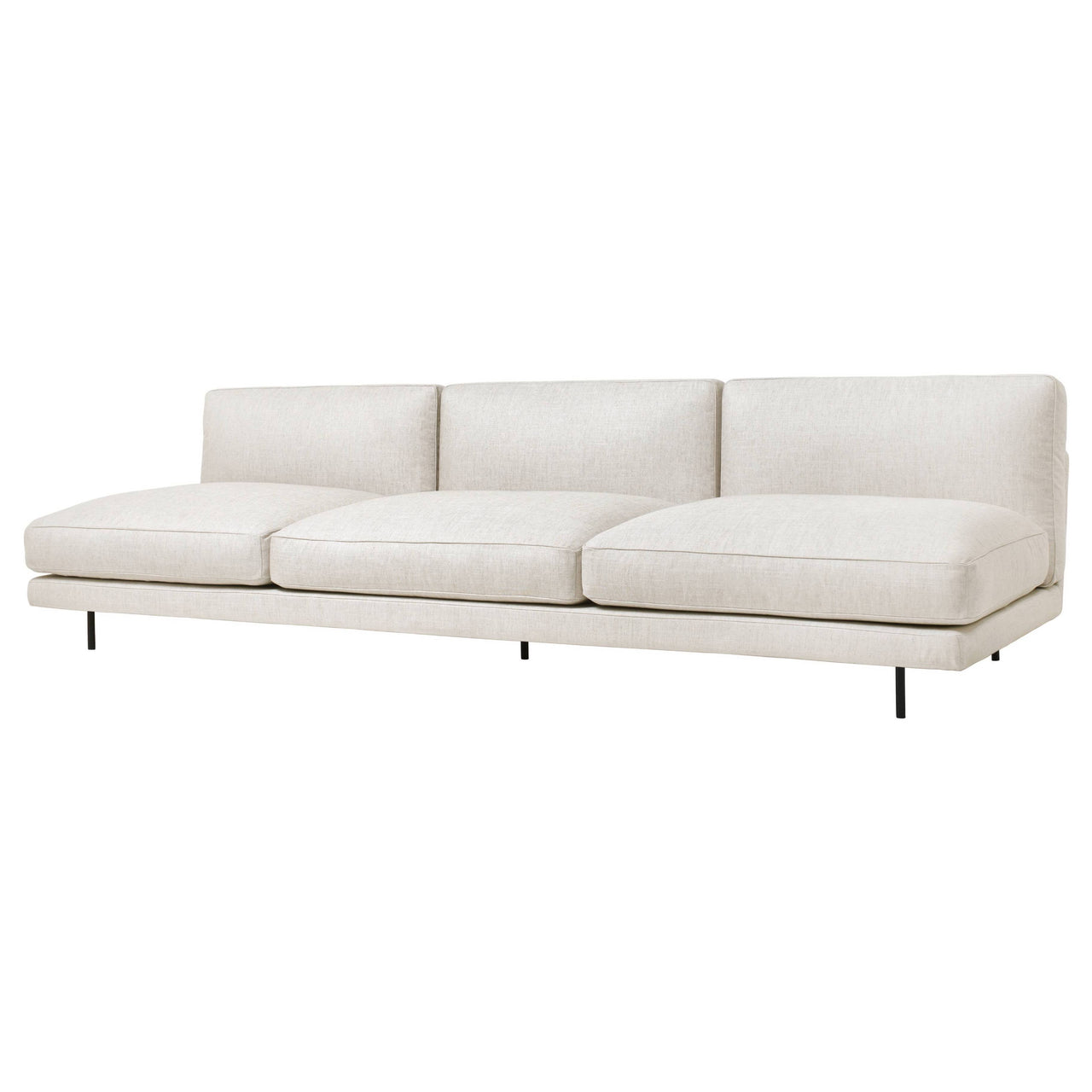 Flaneur 3 Seater Module: Black Matt
