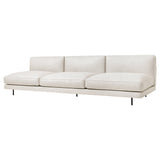 Flaneur 3 Seater Module: Black Matt