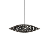 Flax Pendant Light: Medium + Black