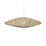 Flax Pendant Light: Large + Bamboo