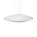 Flax Pendant Light: Large + White