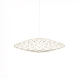 Flax Pendant Light: Medium + White