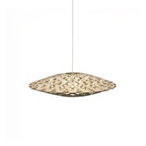 Flax Pendant Light: Small + Bamboo