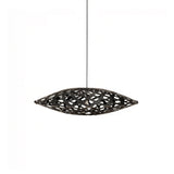 Flax Pendant Light: Small + Black