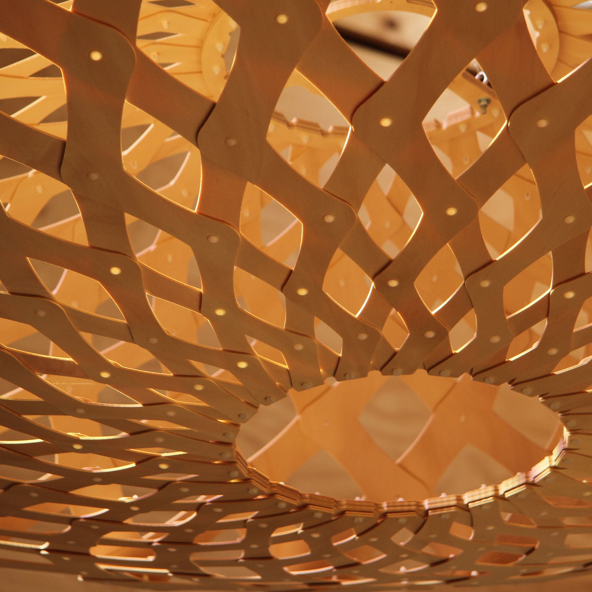 Flax Pendant Light: Medium
